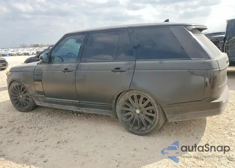 2016 Land Rover Range Rover Hse from USA, damaged, VIN SALGS2VF9GA281357